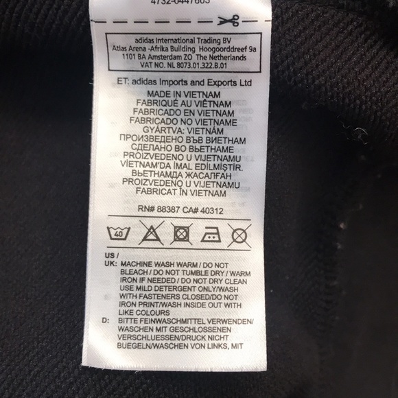 Adidas Jacket with Hoodie - Picture 7 of 7